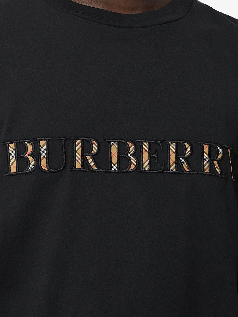 burberry t shirt gold