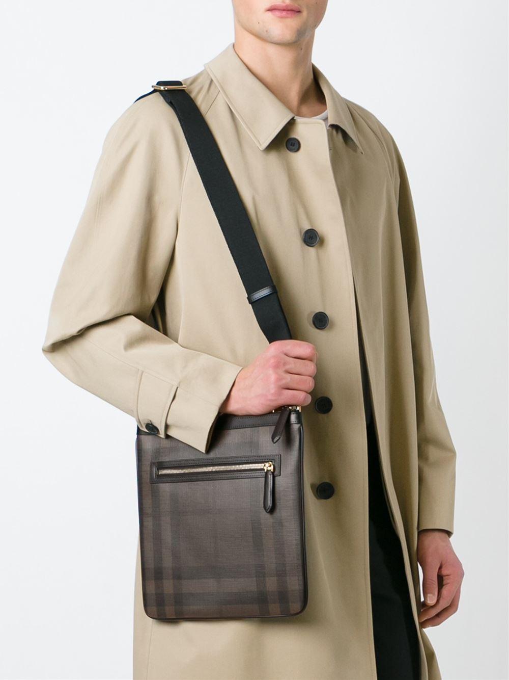 Burberry Crossbody Bag for Men - Lyst