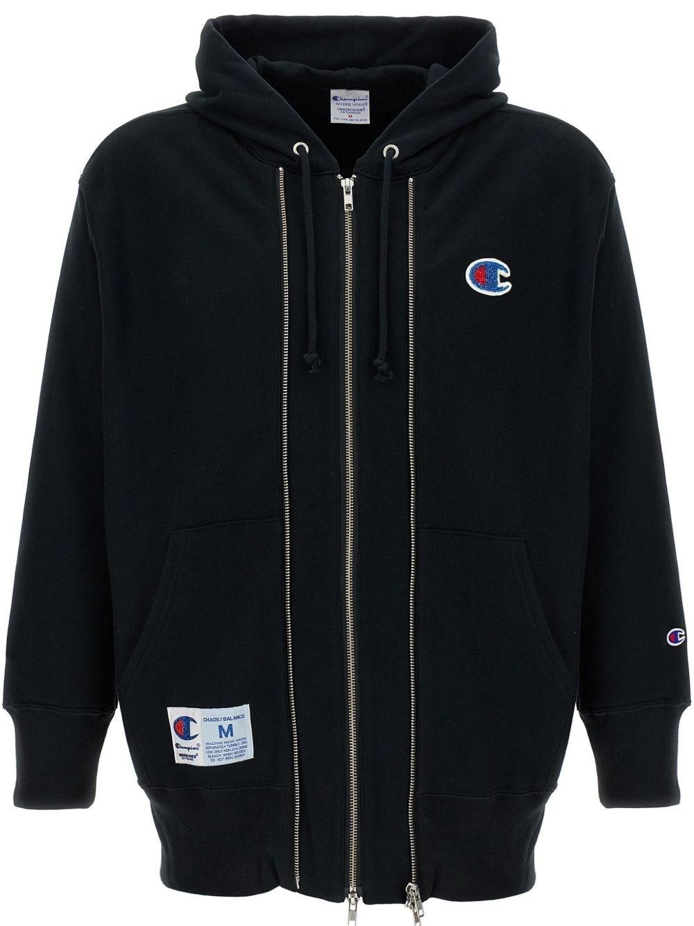 Undercover X Champion Hoodie in Black for Men | Lyst UK