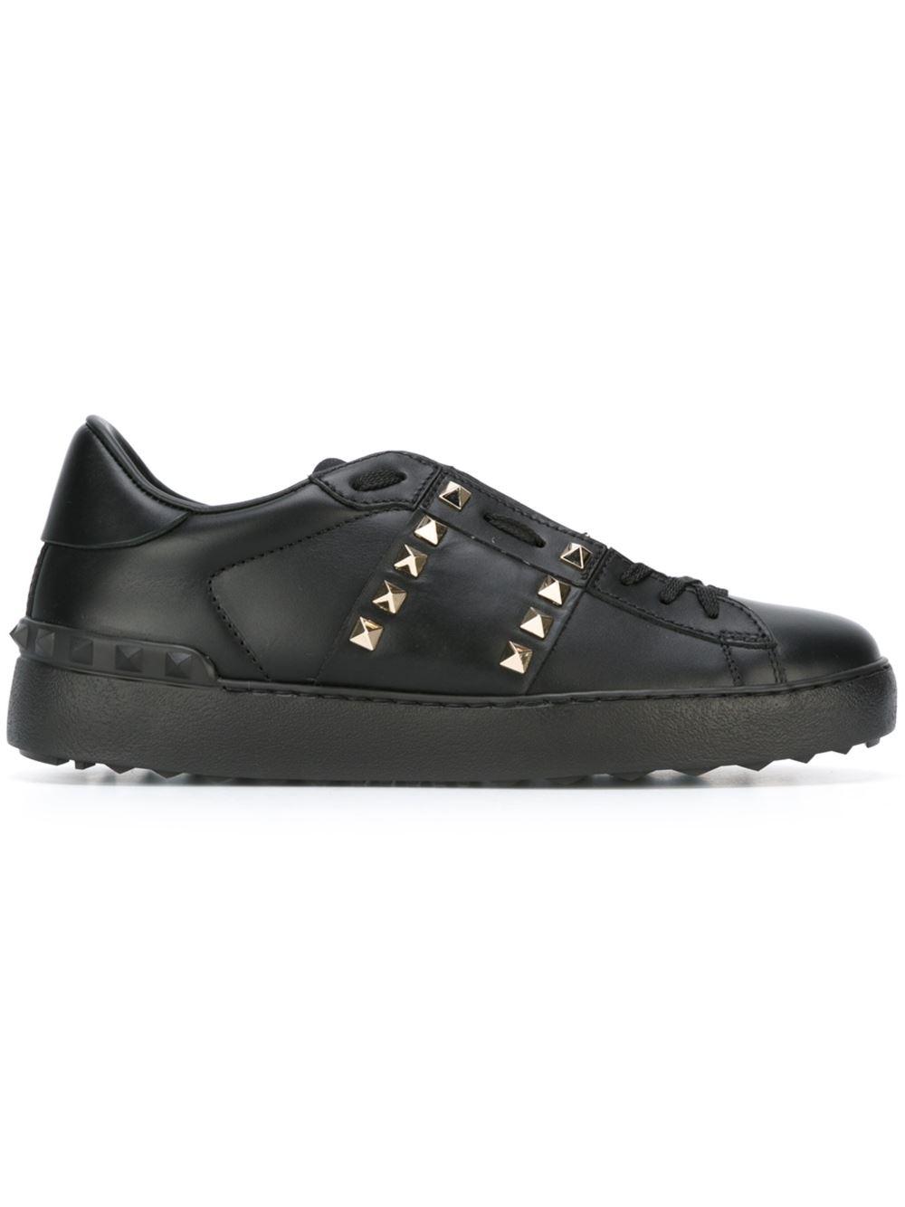 rockstud untitled sneaker valentino