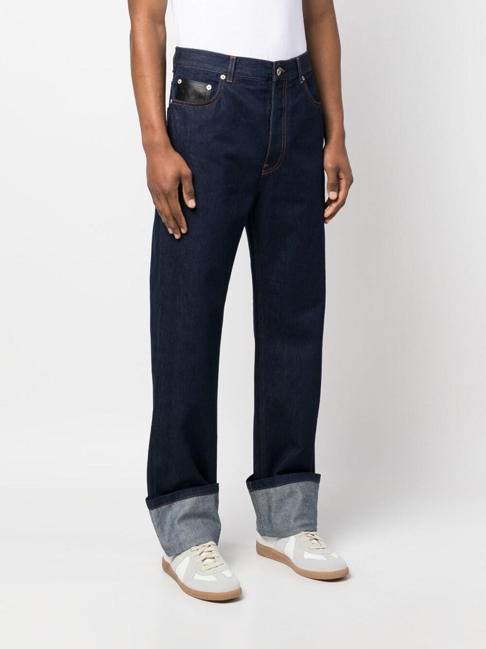 Loewe Fisherman Denim Jeans in Blue for Men | Lyst
