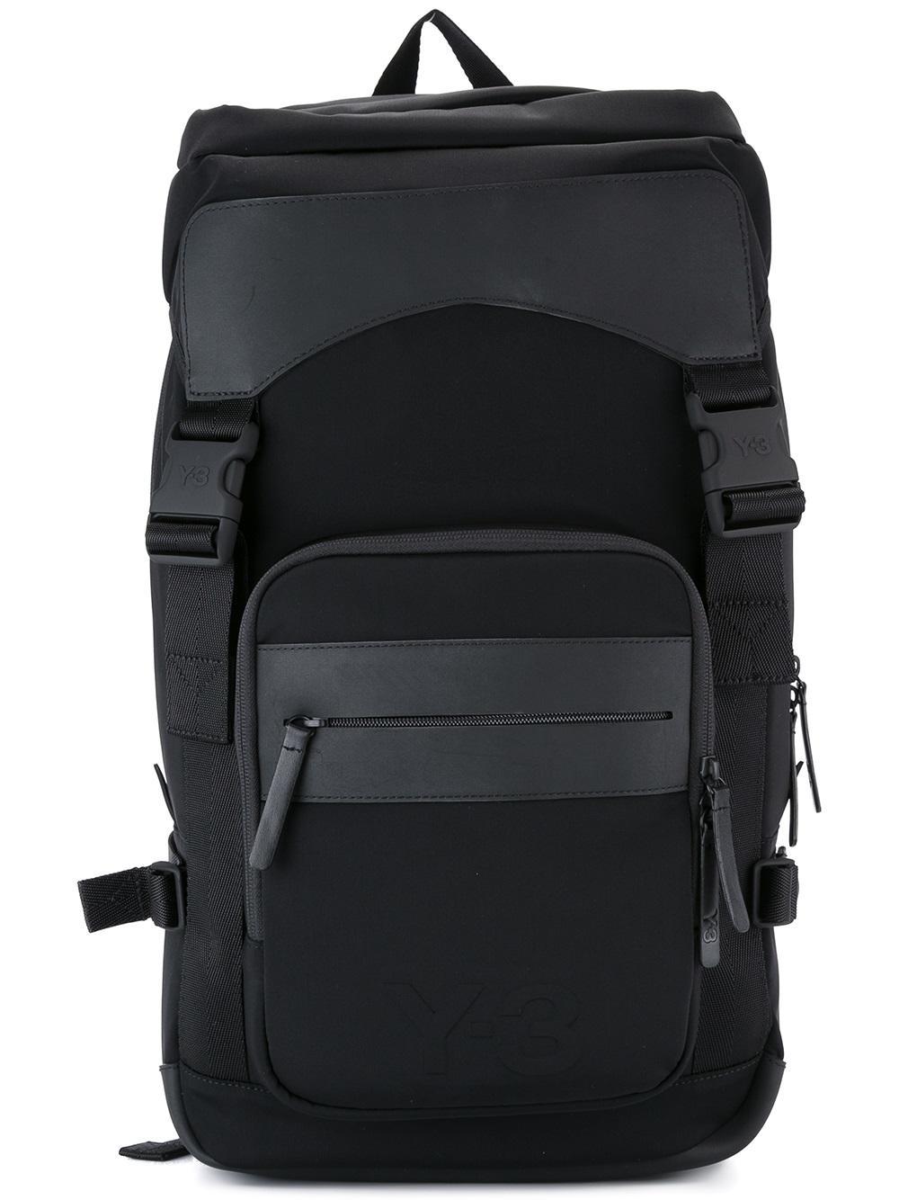 Y-3 Synthetic Multi-pocket Backpack in 