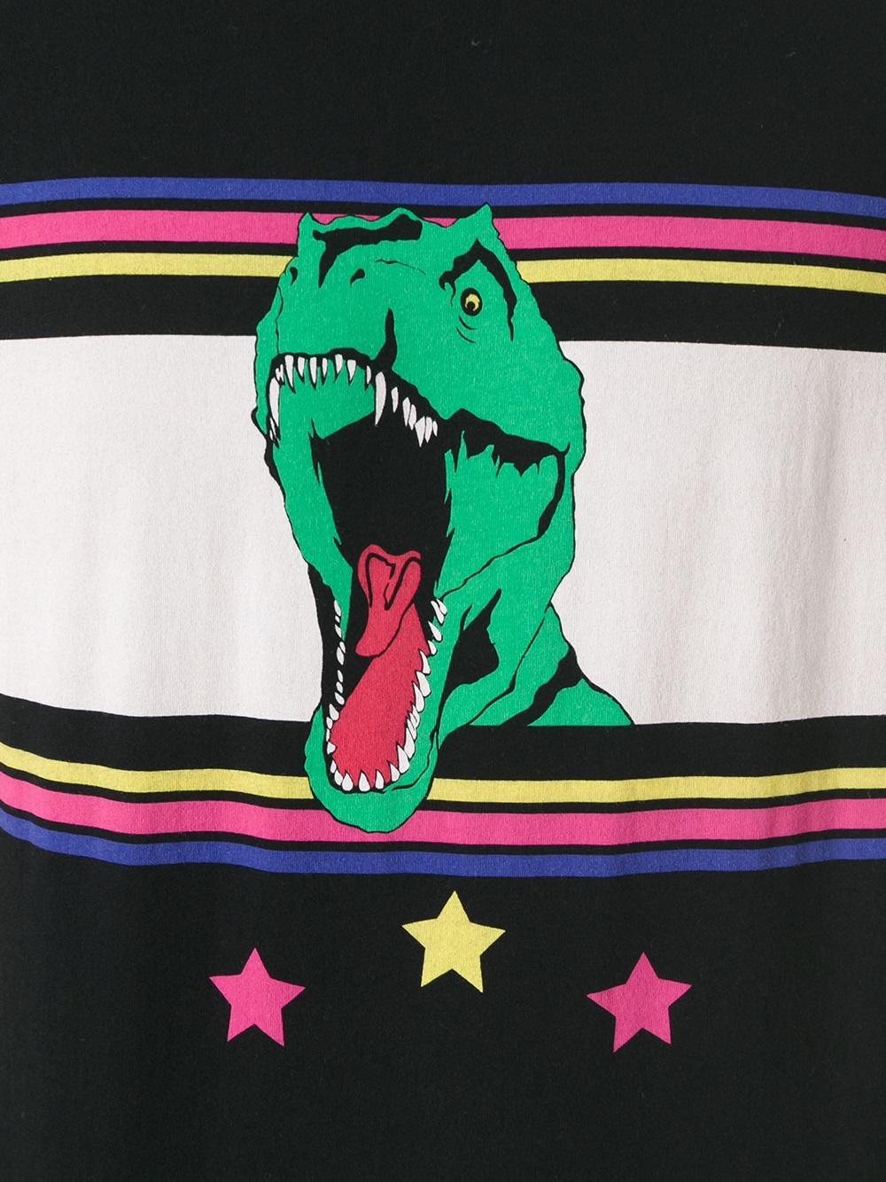Saint Laurent Cotton Dinosaur T-shirt 