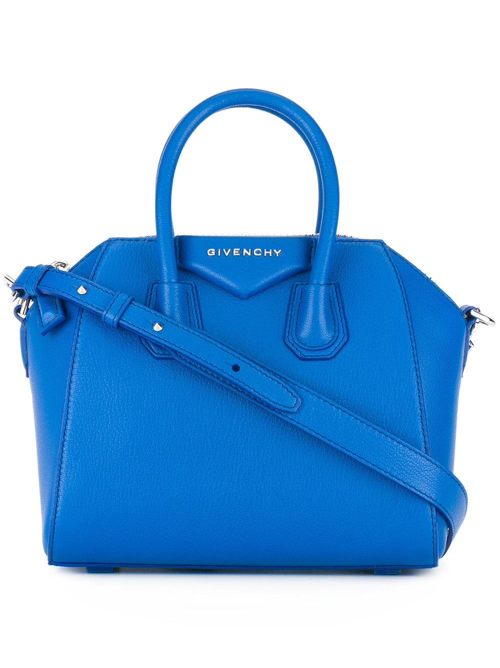 Givenchy Mini &#39;antigona&#39; Bag in Blue - Lyst