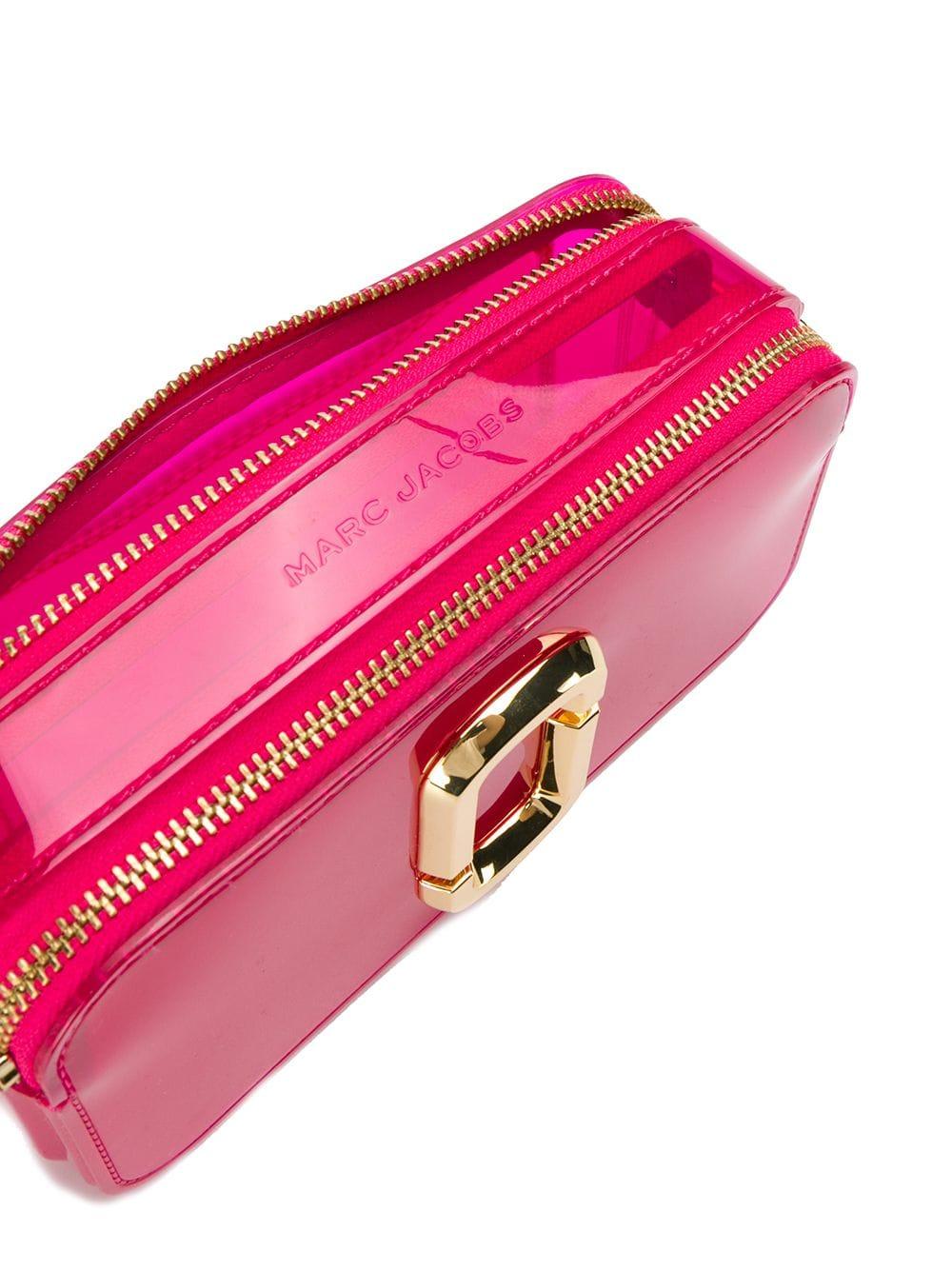 Marc Jacobs The Jelly Glitter Snapshot Camera Bag in Pink | Lyst