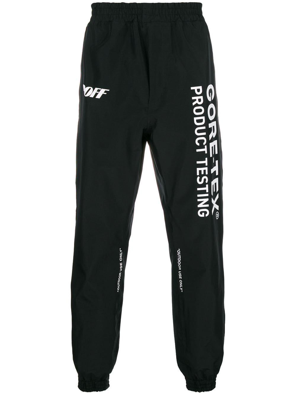 Pantaloni Goretex da Uomo di Off-White c/o Virgil Abloh in Nero | Lyst