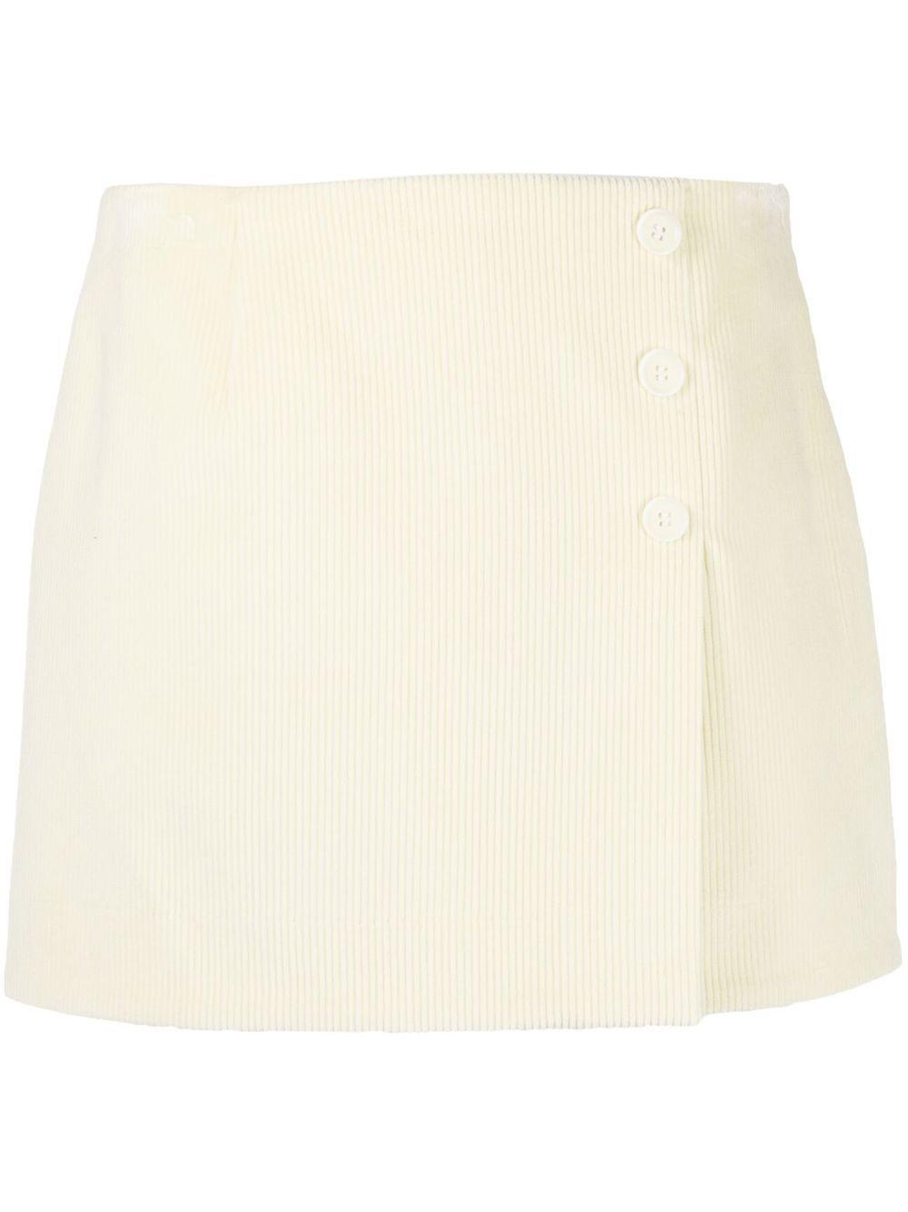 Womens Skirts P.A.R.O.S.H Skirts Cream in Natural Skirts P.A.R.O.S.H 