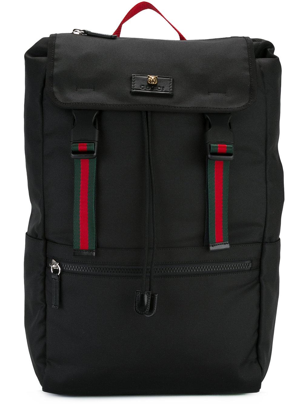 Lyst - Gucci Backpack in Black for Men