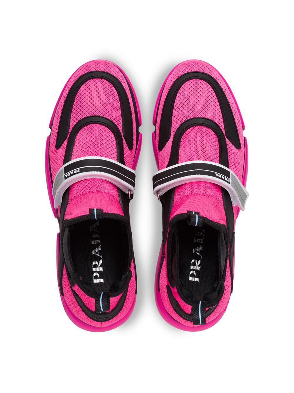 pink prada high tops