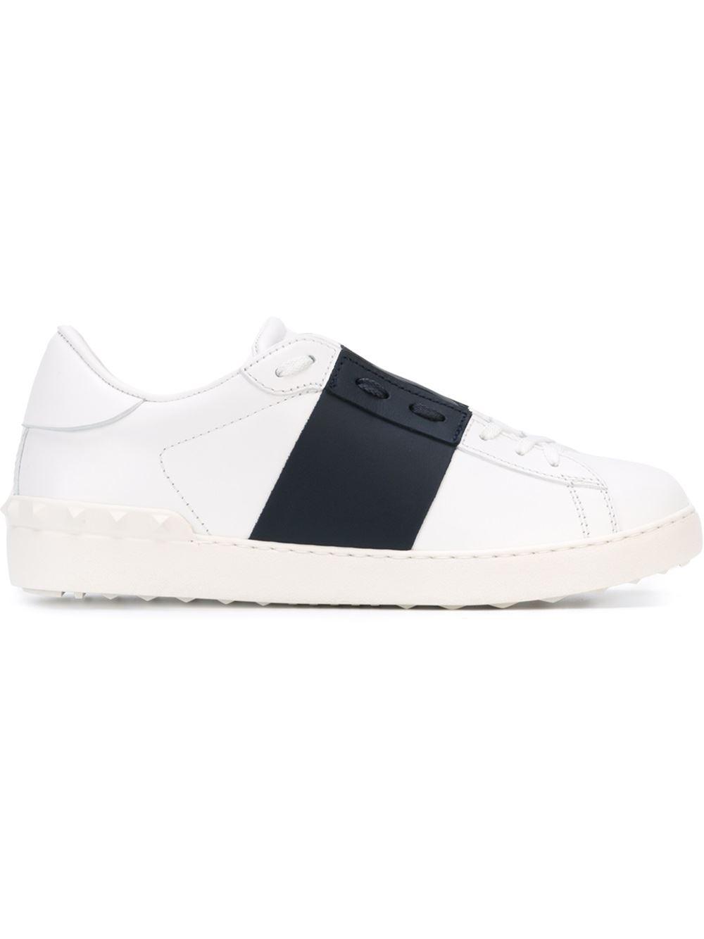 Valentino Band Sneakers in White Lyst