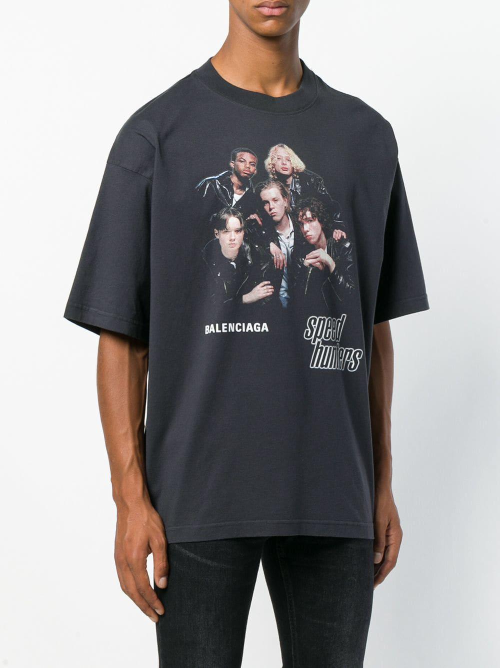 speedhunter t shirt balenciaga