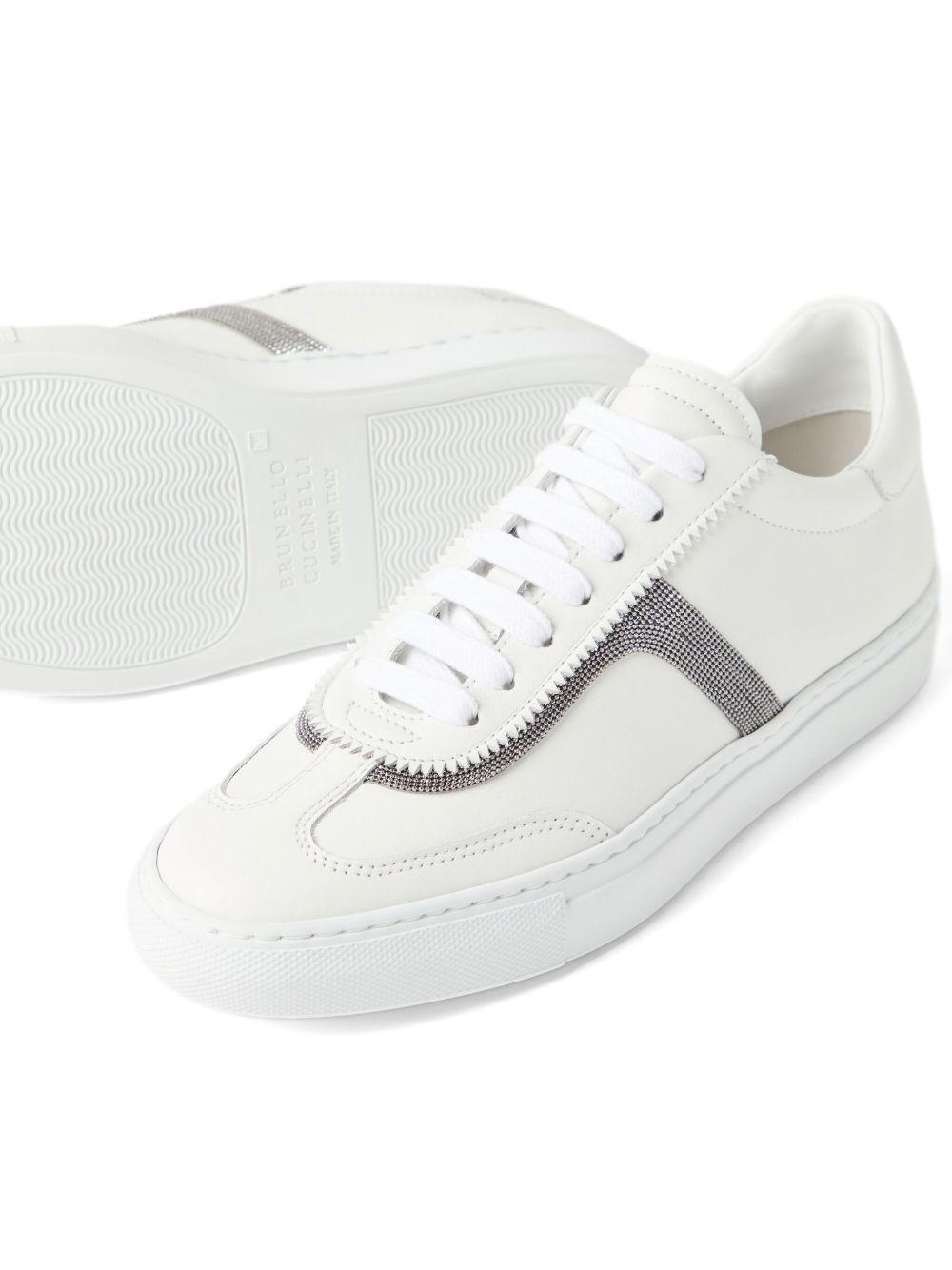 Brunello Cucinelli Mini Sneakers & Slip-Ons in White | Lyst