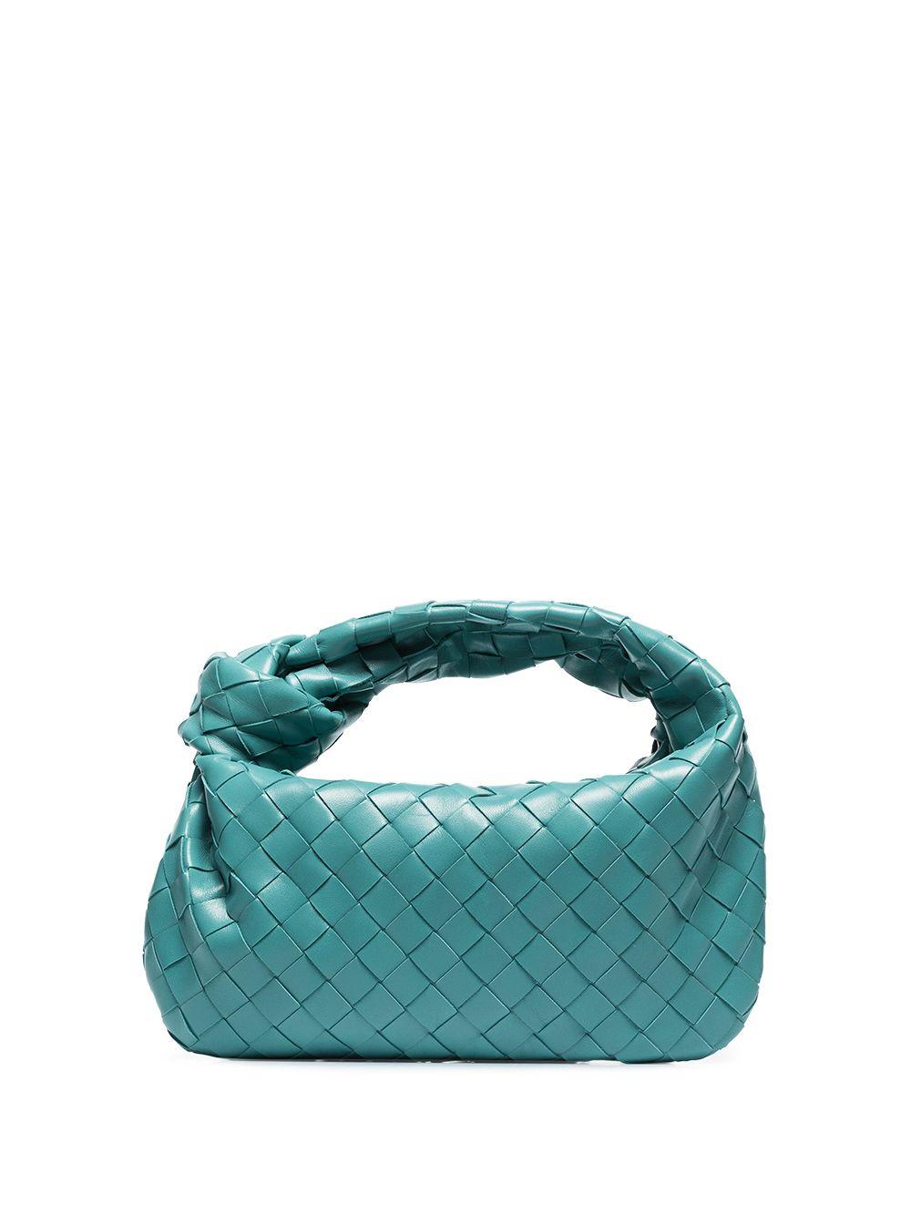 Bottega Veneta Bv Jodie Leather Mini Bag in Blue - Lyst