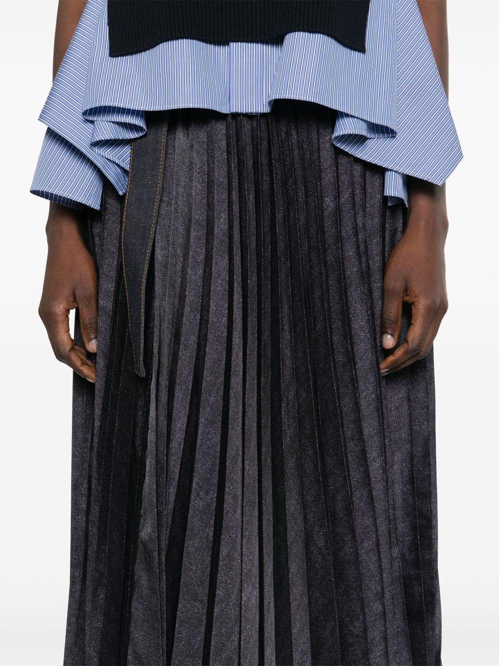 【sacai】Denim Mix Skirt SACAI | DENIM MIX SKIRT