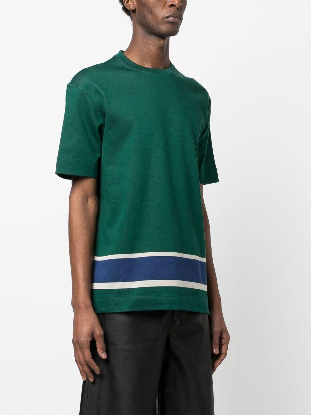 Emporio Armani T-shirts And Polos White in Green for Men | Lyst UK