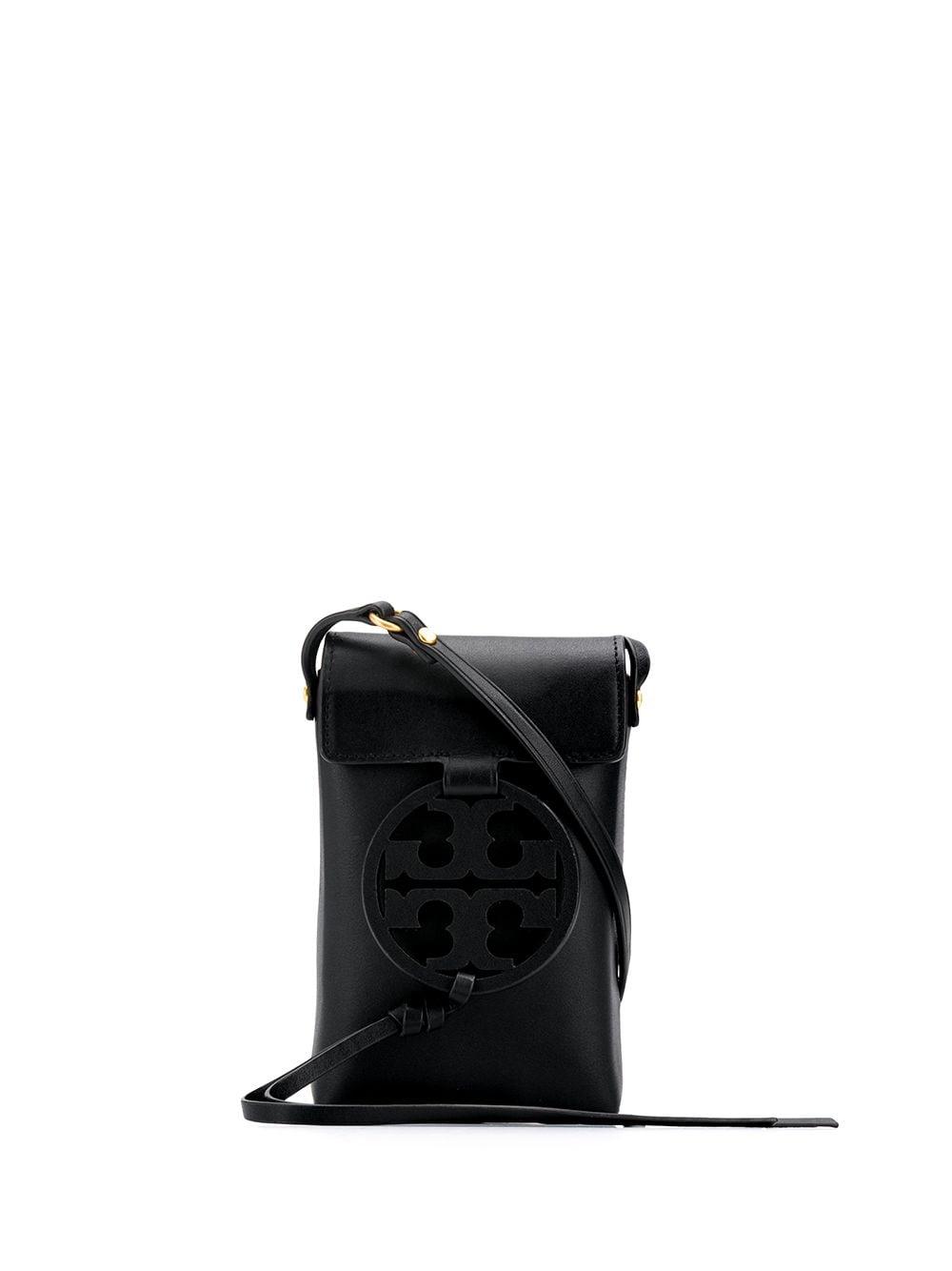 Tory Burch Black Genuine Leather Miller Cross-Body Bag at FORZIERI