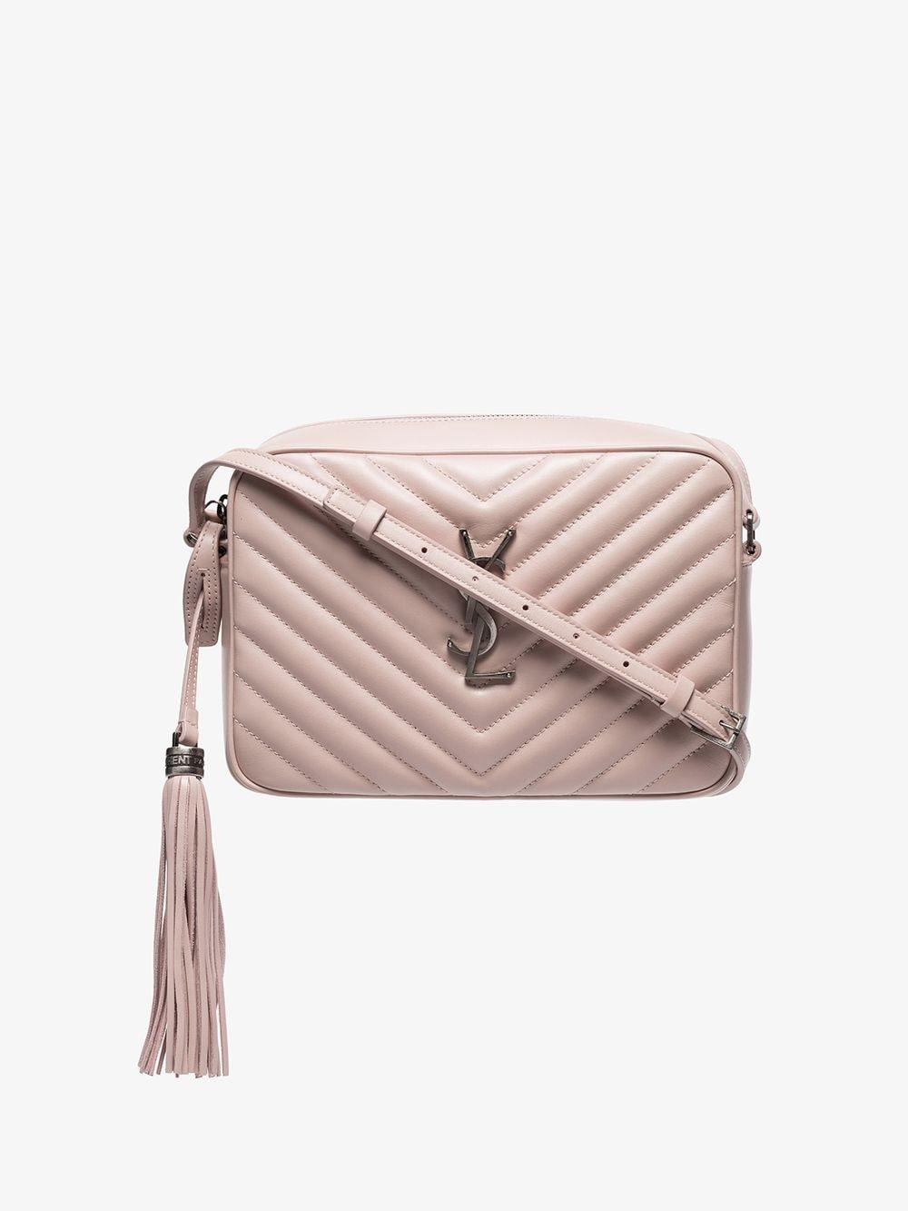 Saint Laurent Mini Lou Bag in Pink Lyst