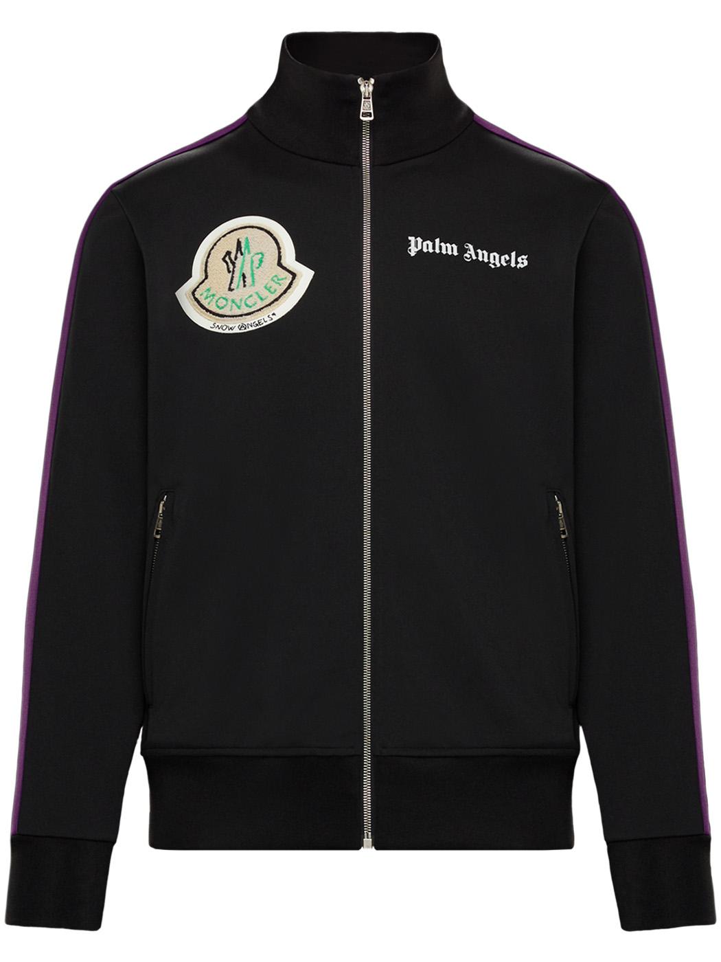 Moncler Genius 8 Moncler Palm Angels Black Track Jacket for Men | Lyst UK