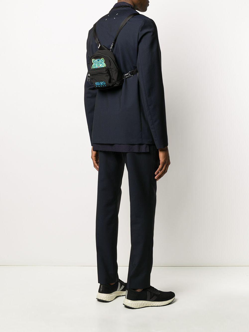 kenzo mini tiger canvas backpack