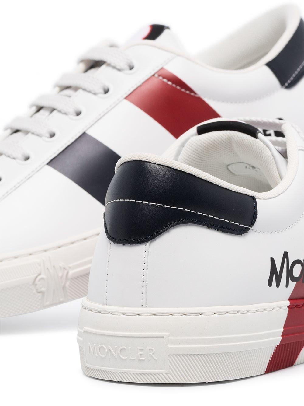 Moncler Montpellier Leather Sneakers for Men - Save 45% | Lyst
