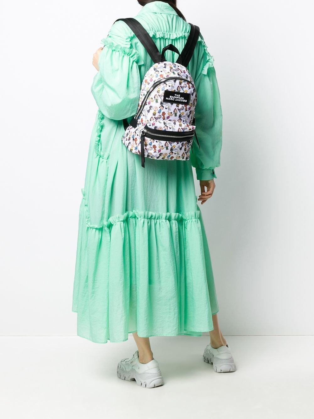 Marc Jacobs Peanuts X The Large Backpack in White | Lyst
