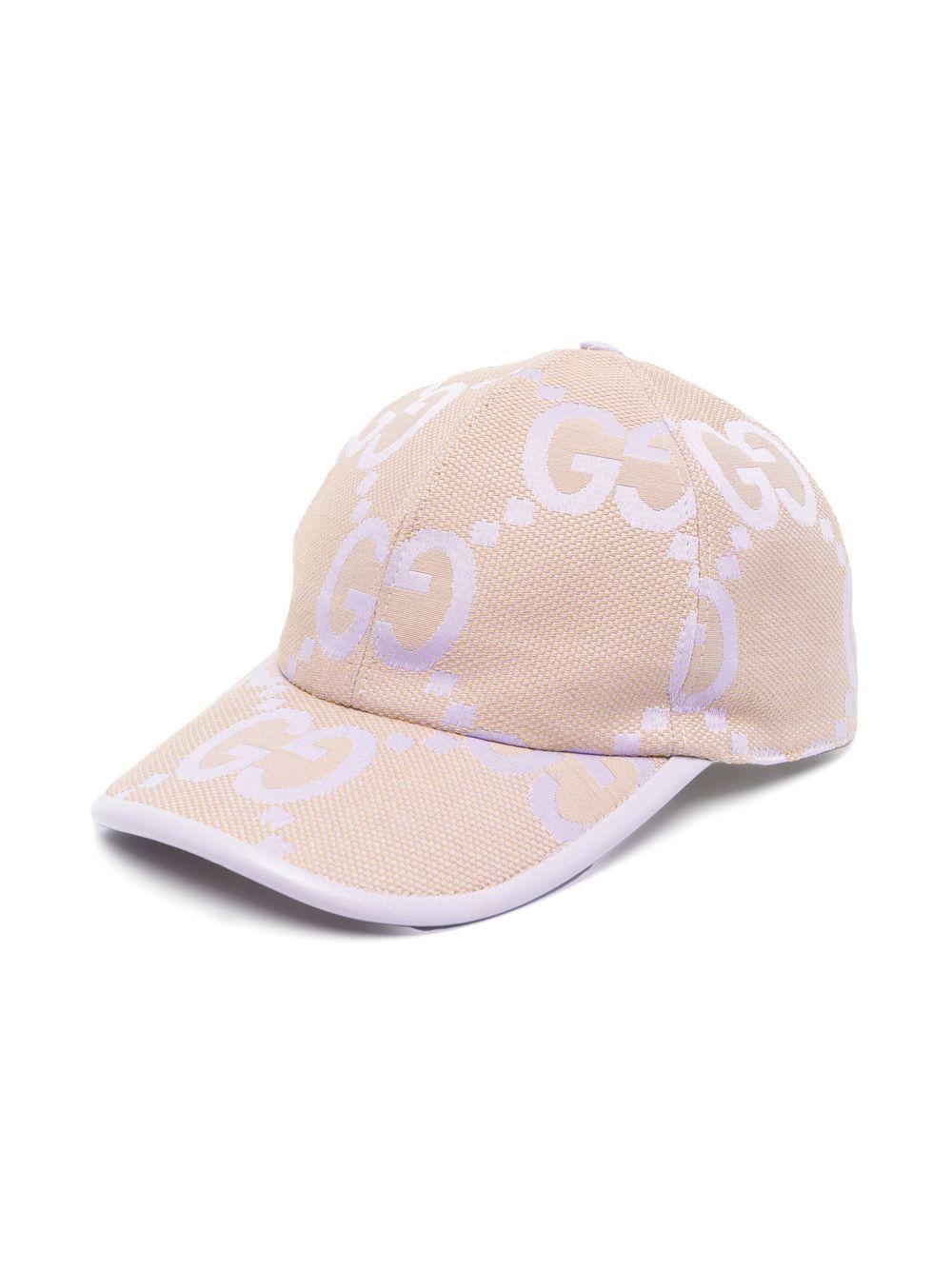 Gucci Jumbo gg Baseball Cap in Pink | Lyst