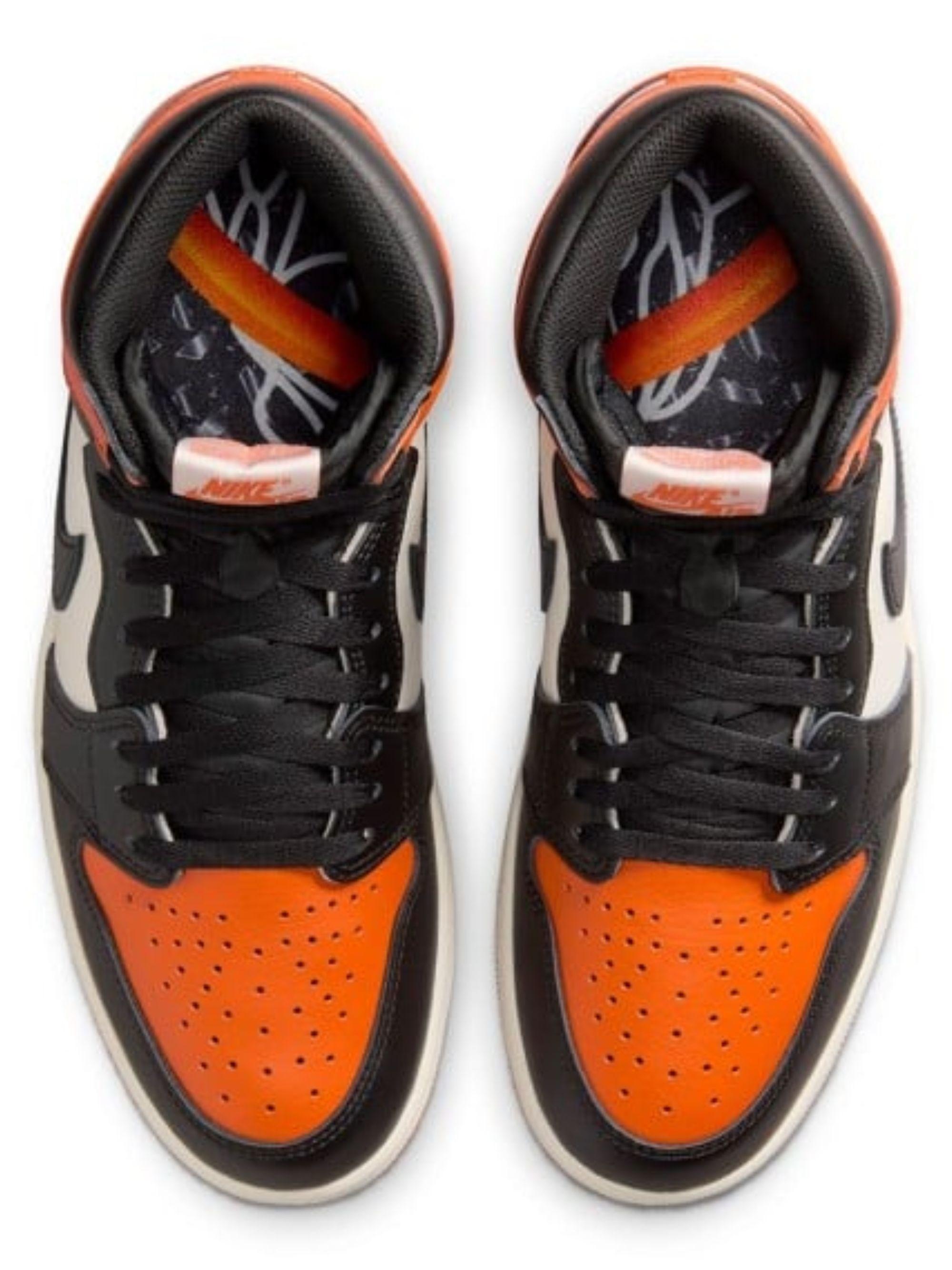 nike air jordan 1 retro high og orange