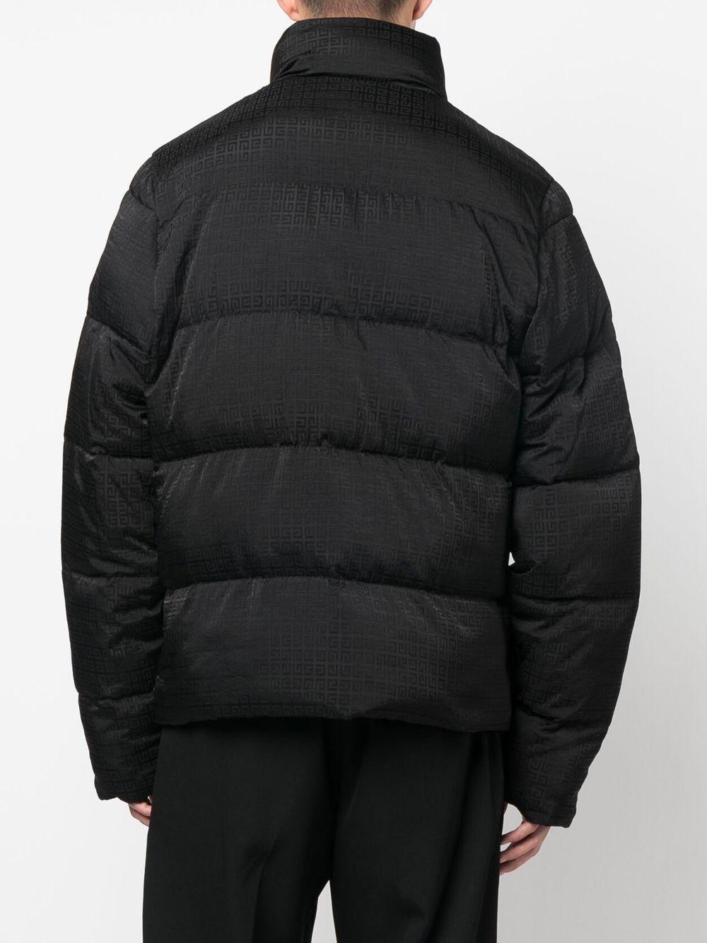 Givenchy 4g Zip Mid Weight Down Jacket in Black for Men | Lyst