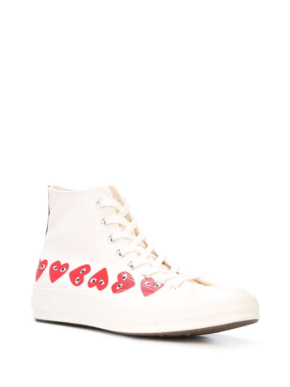 comme de garcon multi heart