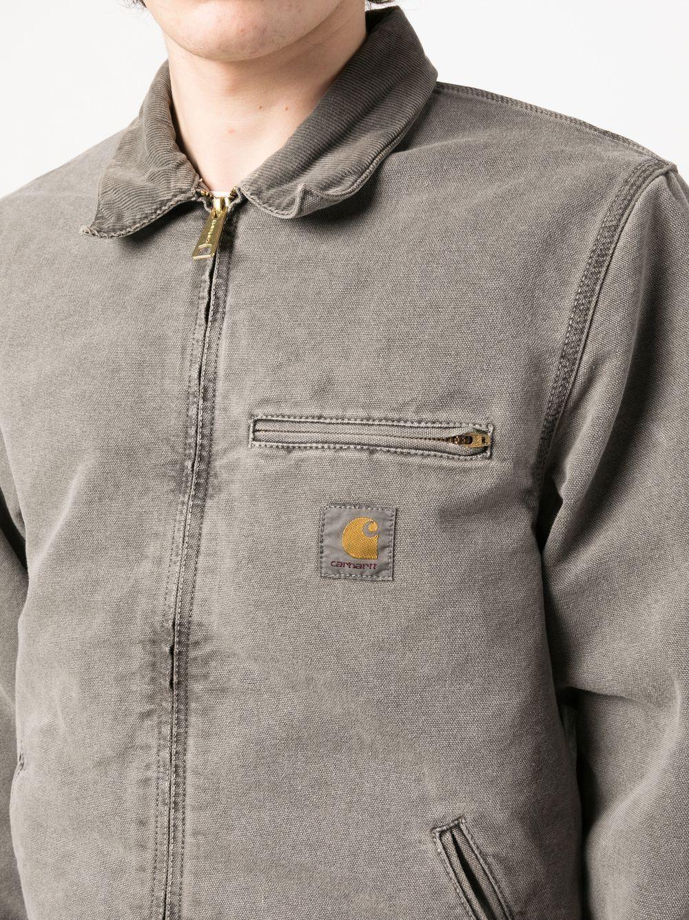 Carhartt WIP Detroit Organic Cotton Jacket in Gray for Men | Lyst