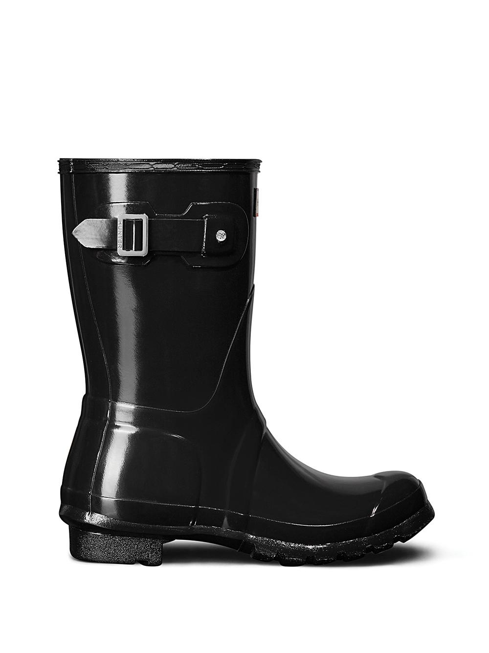 hunter gloss ankle boots