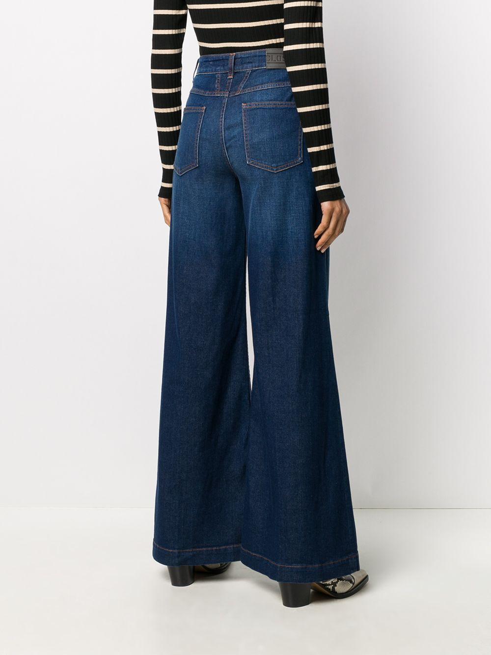 Closed Glow-up High-rise Wide-leg Jeans in Blue | Lyst