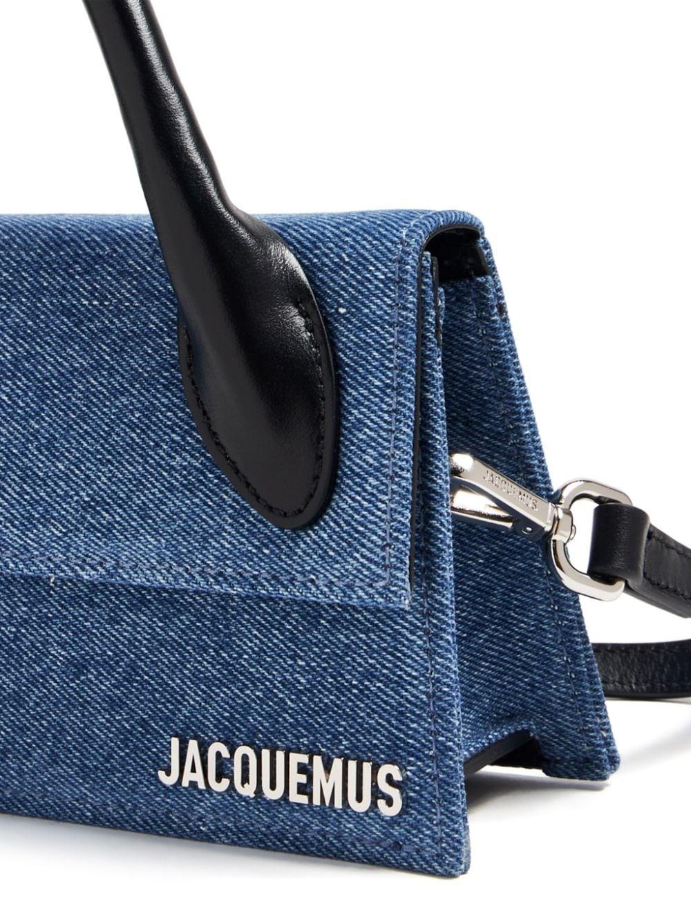 Jacquemus Le Chiquito Long Denim Bag in Blue Lyst