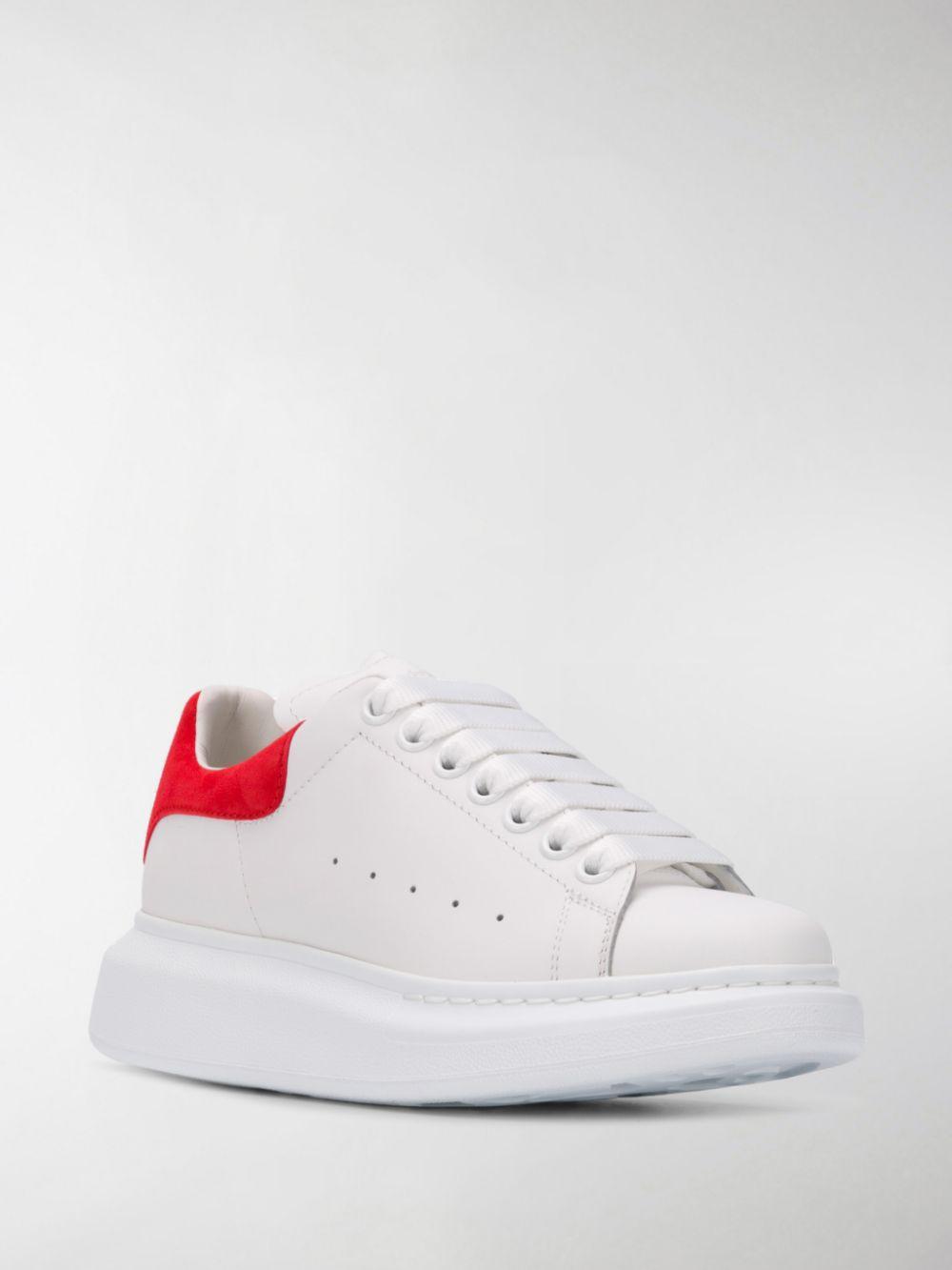 red white alexander mcqueen