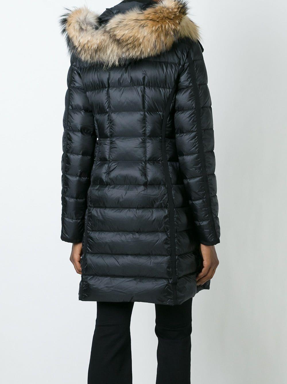 Moncler Synthetic Hermifur Jacket in Black - Lyst