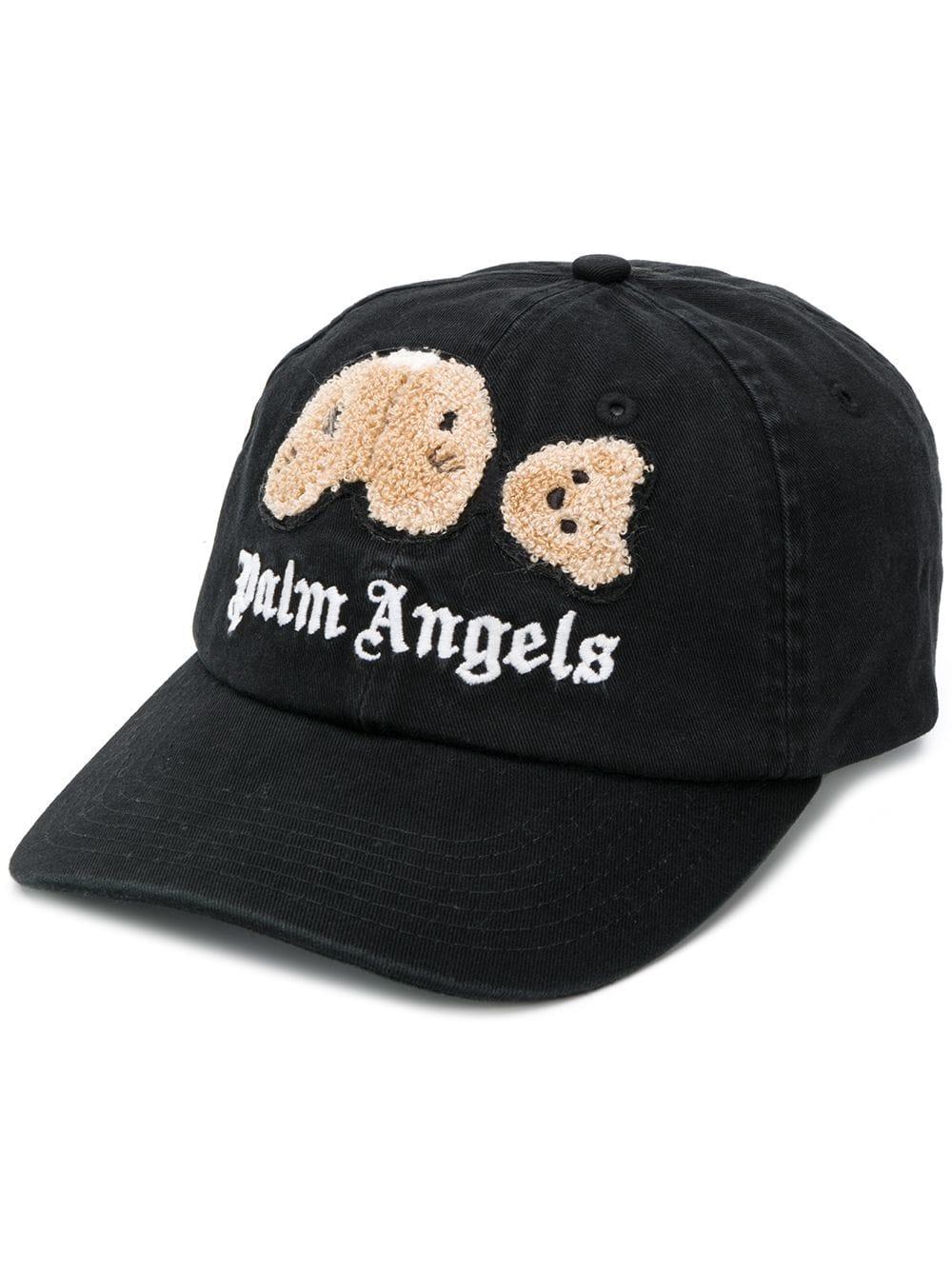 Palm Angels Cotton Kill The Bear Cap in 