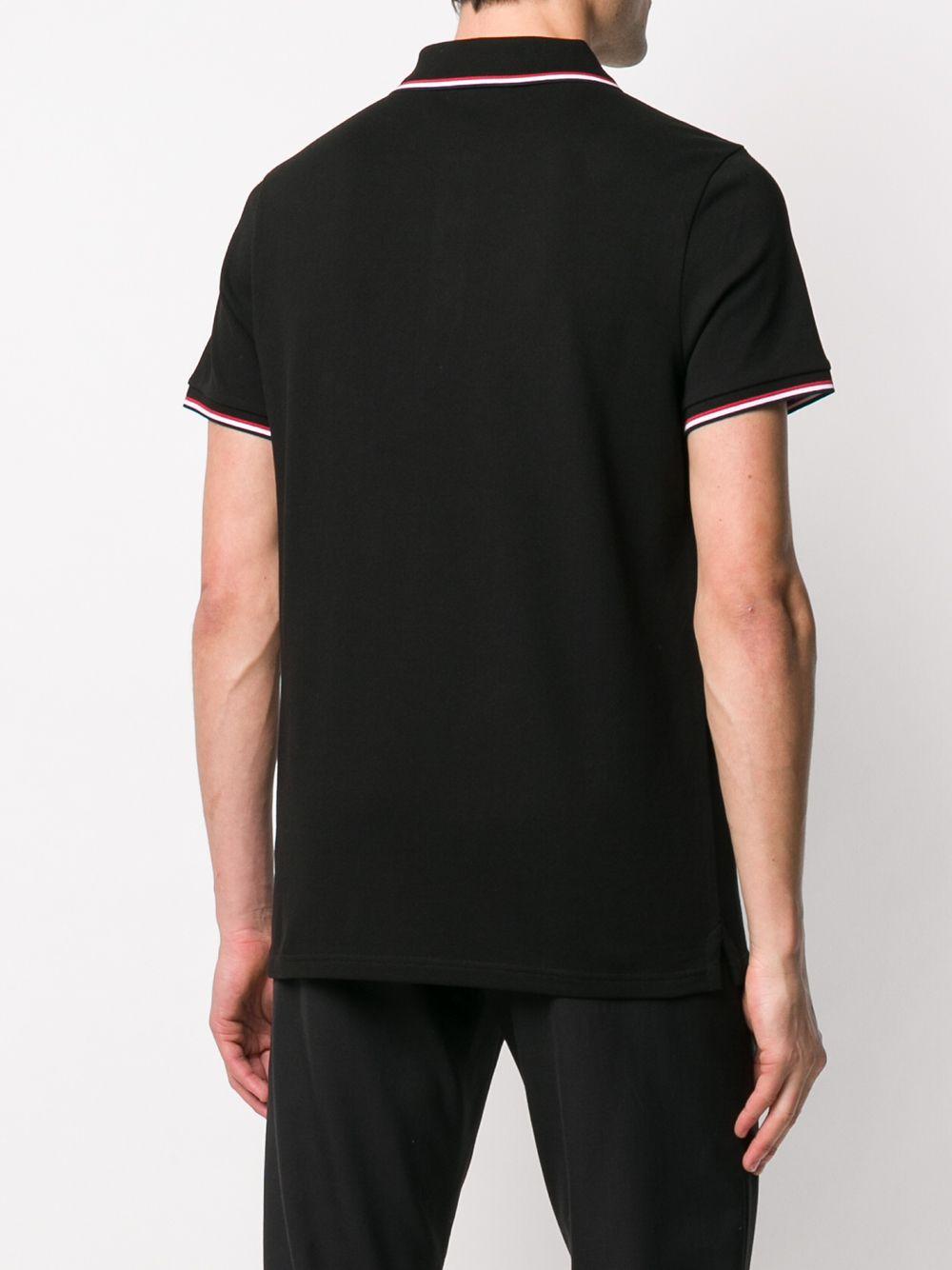 Moncler Cotton Classic Polo Shirt in Black for Men - Save 45% - Lyst