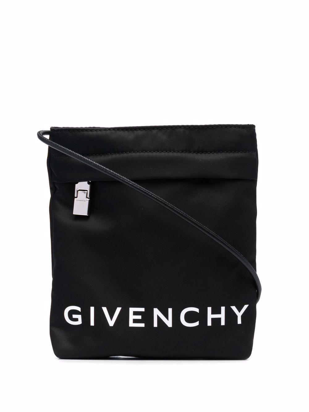 Givenchy Logo Small Crossbody Bag in Black for Men | Lyst
