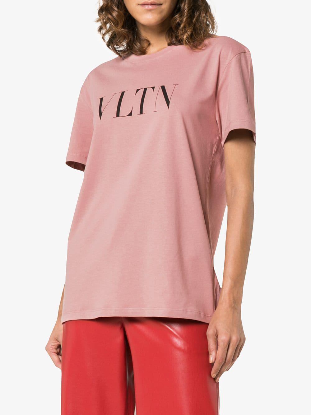 pink valentino t shirt