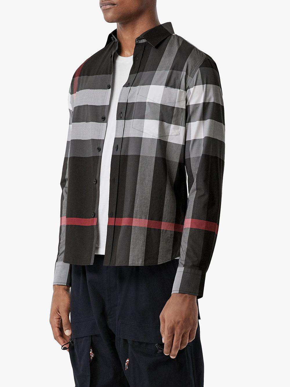 Burberry Check Shirt for Men - Save 42% | Lyst