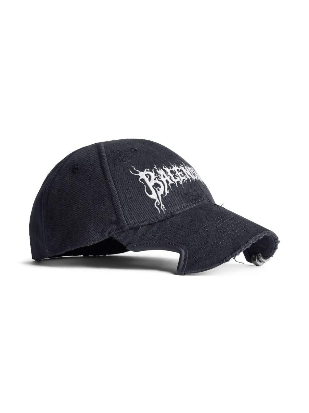 Balenciaga Diy Metal Baseball Cap in Grey | Lyst Canada