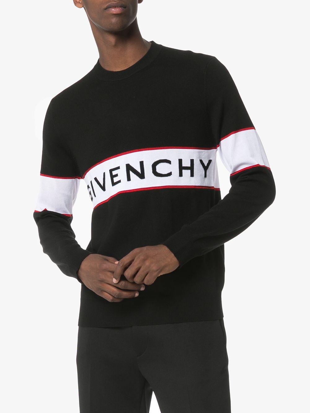 givenchy intarsia sweater