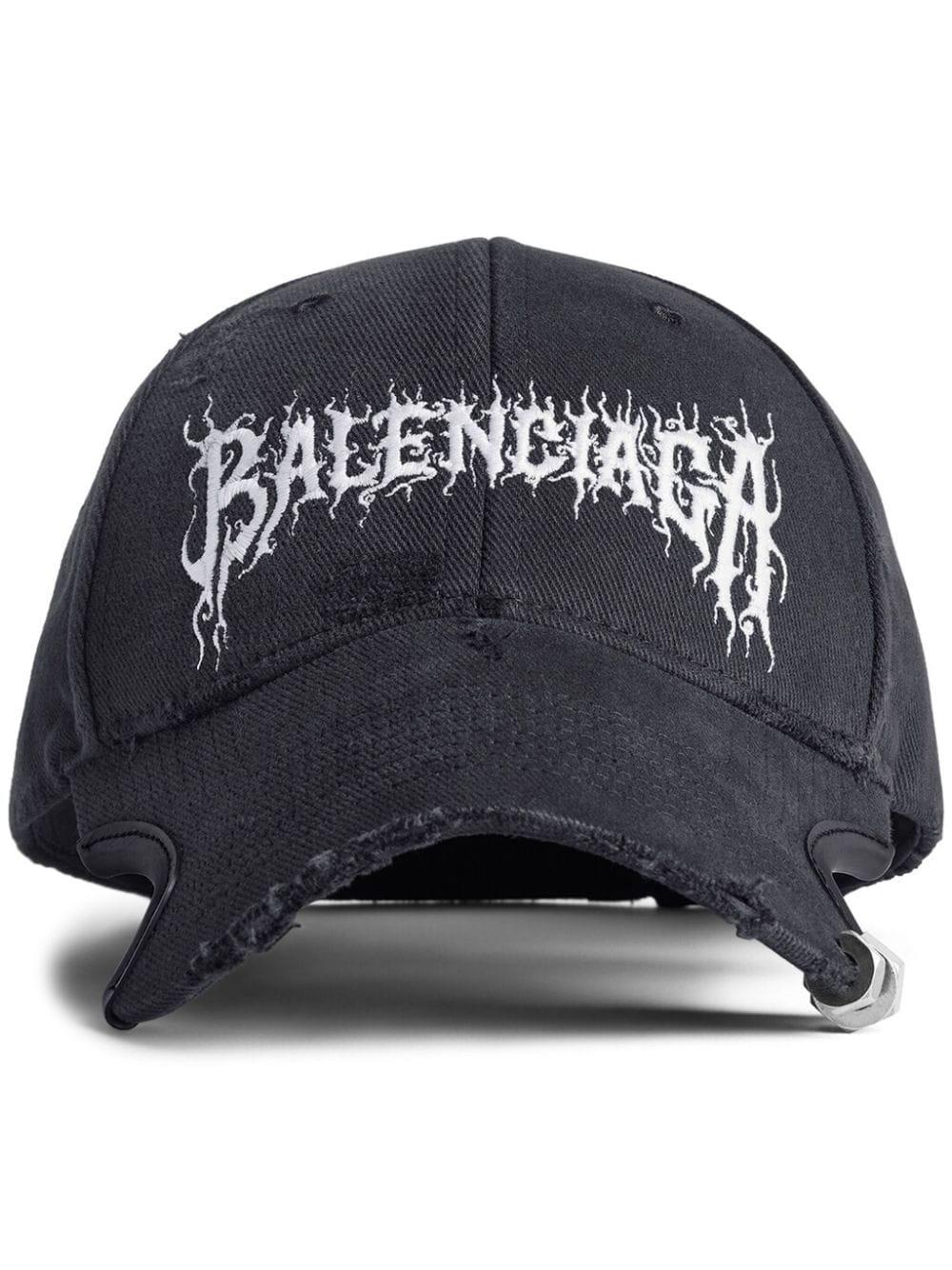 Balenciaga Diy Metal Baseball Cap in Grey | Lyst Canada