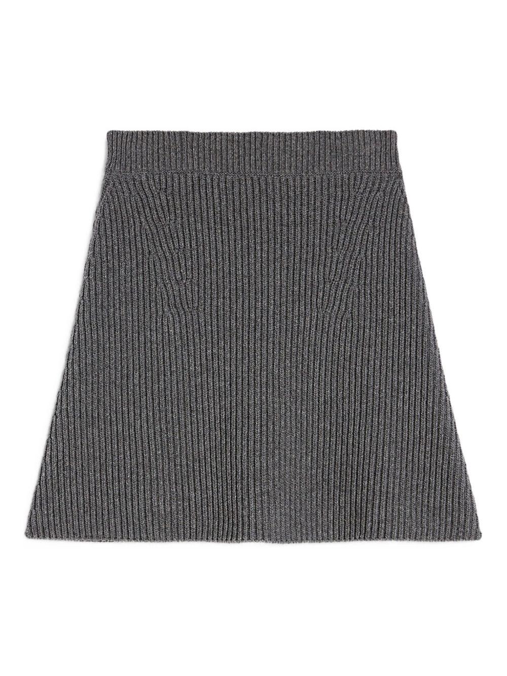 ミニスカート Jil Sander Grey Wool Miniskirt Jil Sander Mini skirts for Women | Online Sale up to 85% off