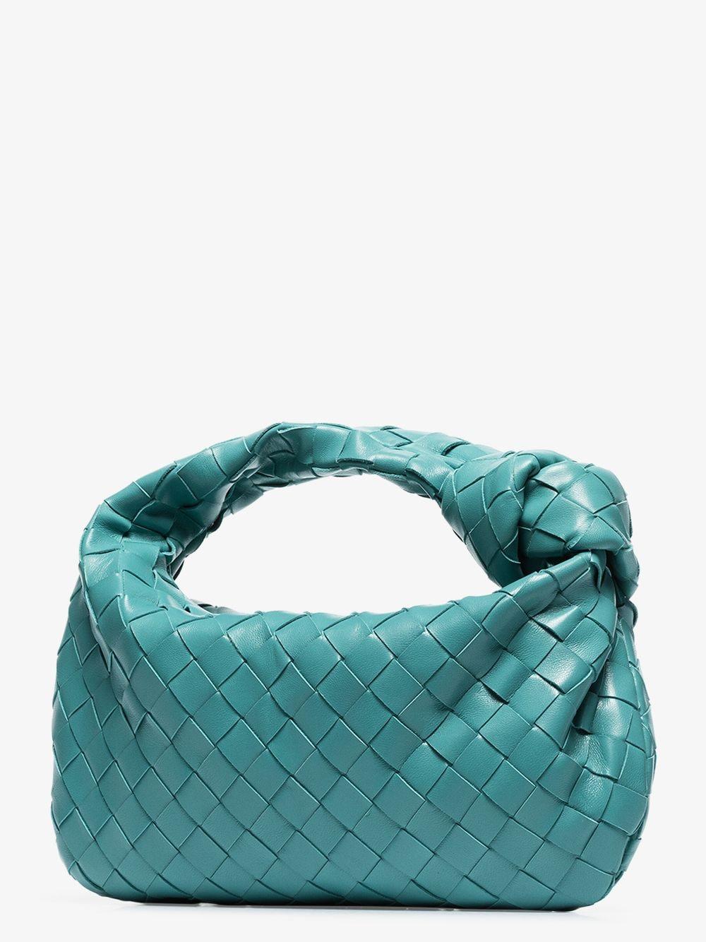 Bottega Veneta Bv Jodie Leather Mini Bag in Blue - Lyst