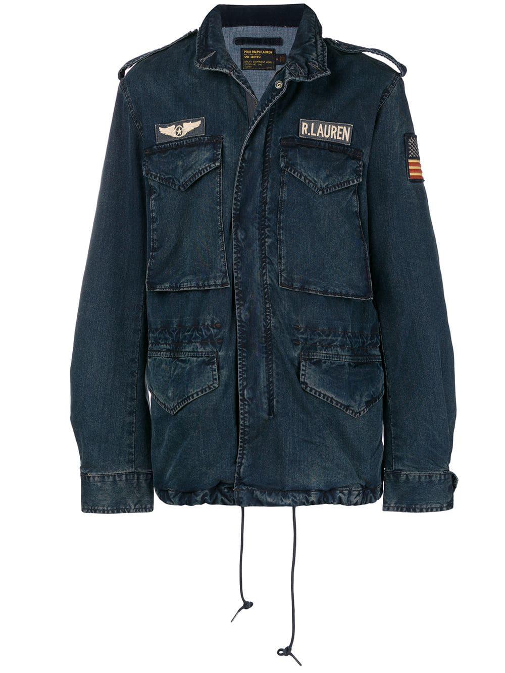 denim pilot jacket