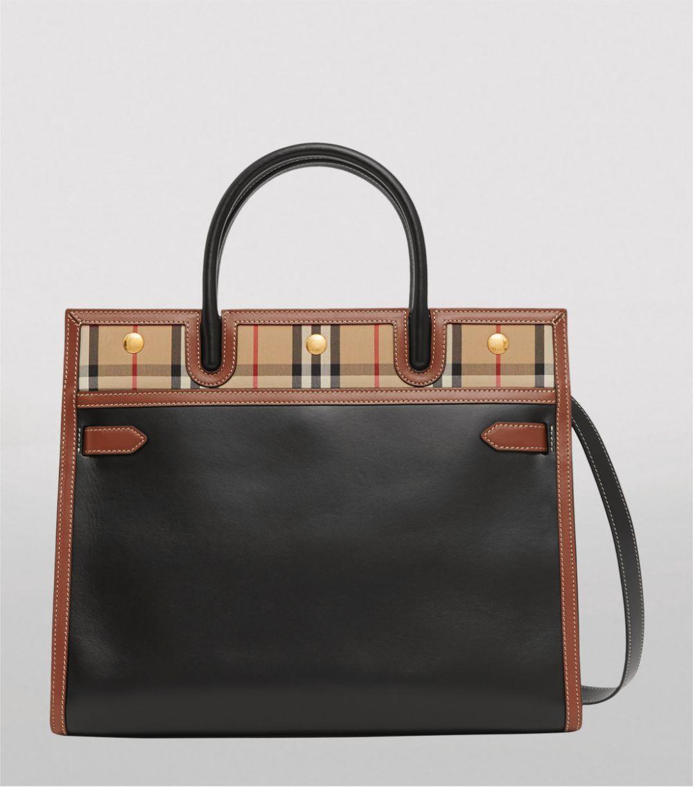 burberry leather satchel