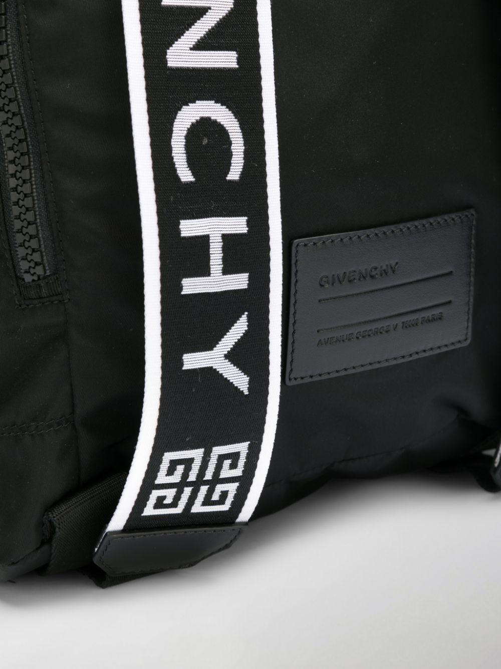 Givenchy GIVENCHY logo backpack daypack nylon black P12353 – NUIR