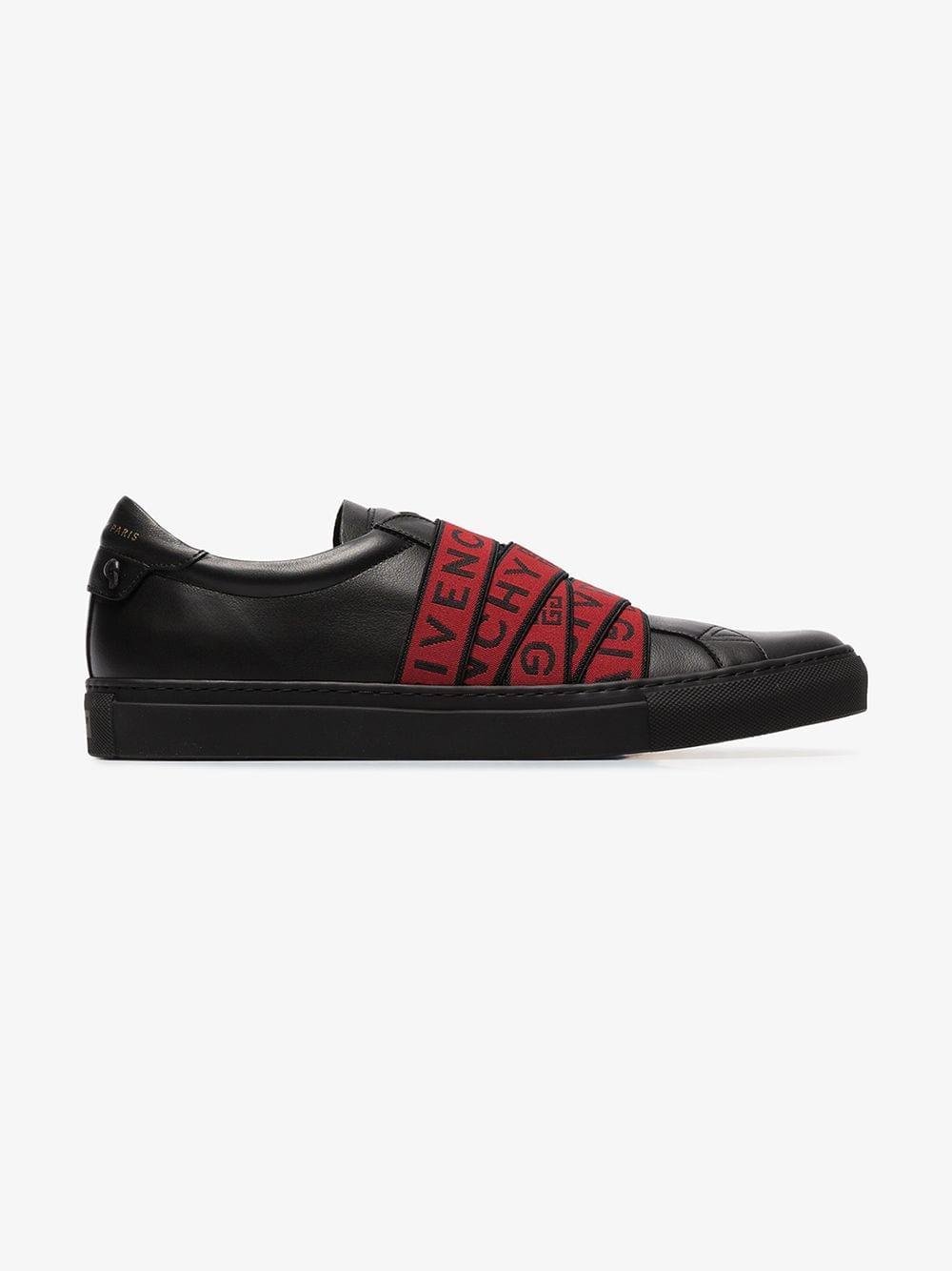 Givenchy 4g Strap Low-top Sneakers in Red for Men | Lyst