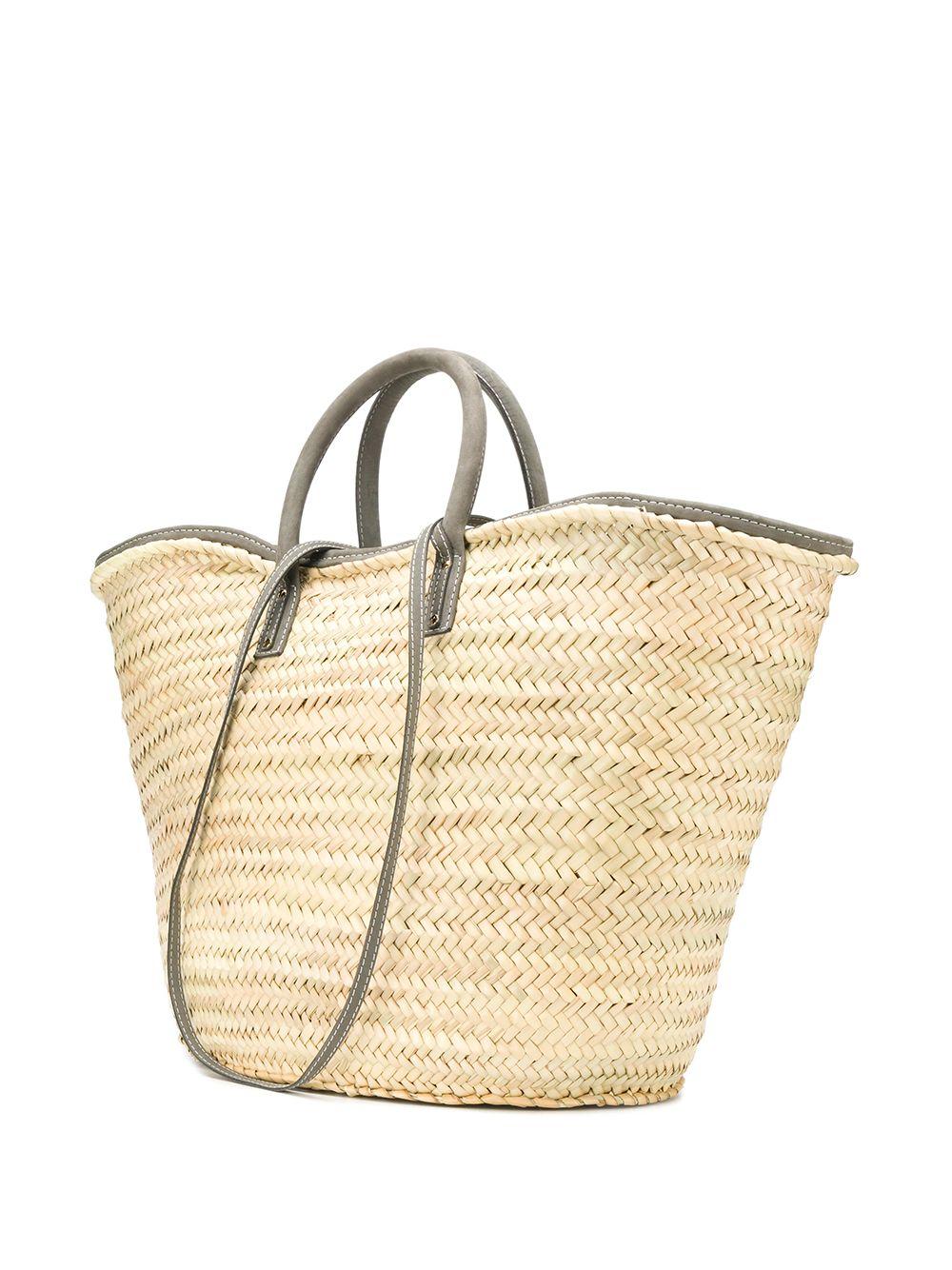 Jacquemus Le Grand Panier Soleil Tote in Gray | Lyst